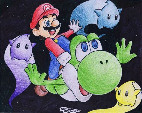 mario and yoshi original by BoNeR-MaMa on DeviantArt