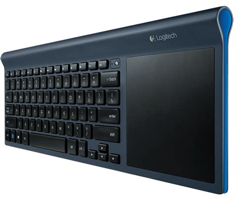 TK820 Wireless All-in-One Keyboard with Touchpad for Windows 8 - Logitech