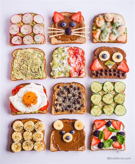 12 Healthy Breakfast Toast Ideas For Kids and Moms