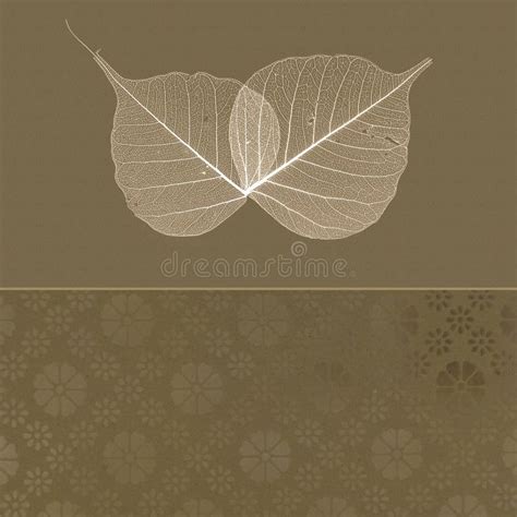 Brown leaf silhouettes stock image. Image of beautiful - 33957809