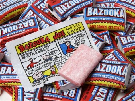 Bazooka bubble gum with those comics and “unique” flavor. : r/nostalgia