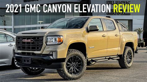 Review: 2021 GMC Canyon Elevation 3.6L (Custom Build) | 3.5" Lift Kit, BF Goodrich Tires ...