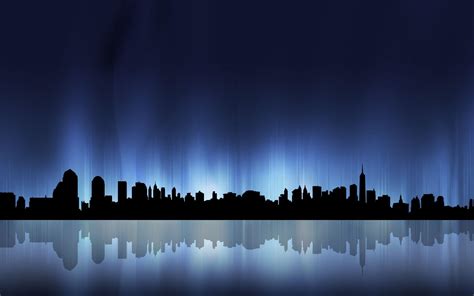 City Silhouette Wallpapers - Top Free City Silhouette Backgrounds ...