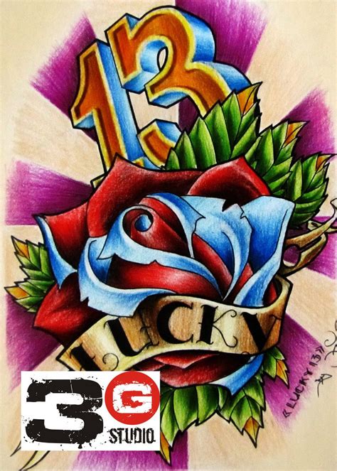 Update 75+ lucky 13 tattoo designs super hot - in.cdgdbentre