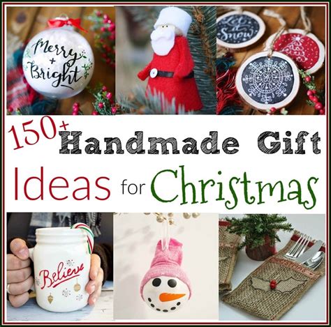 150+ Handmade Gift Ideas for Christmas - Sweet Pea