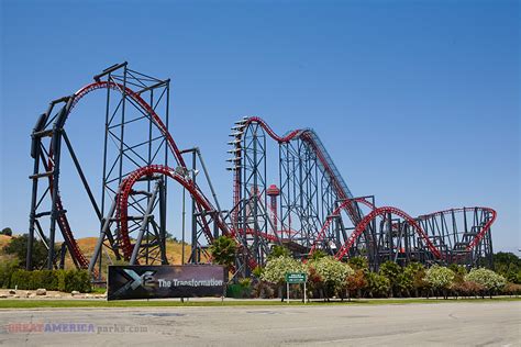 Flickriver: Random photos from X2 Roller Coaster at Six Flags Magic Mountain pool