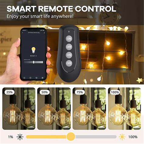 smart plug dimmer with remote