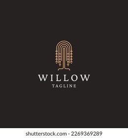 Willow Tree Logo Icon Design Template Stock Vector (Royalty Free) 2269369289 | Shutterstock