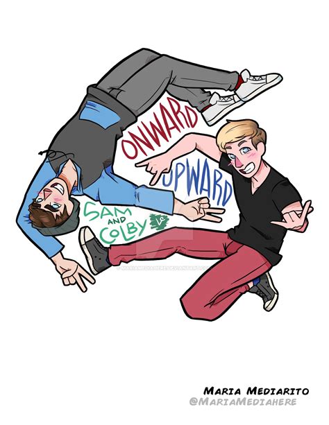 Sam And Colby by MariaMediaHere on DeviantArt