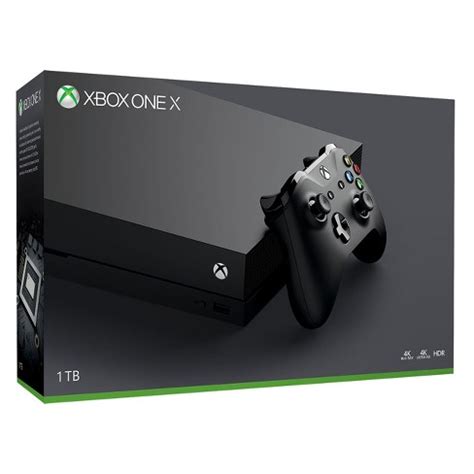 Xbox One X 1TB Black : Target