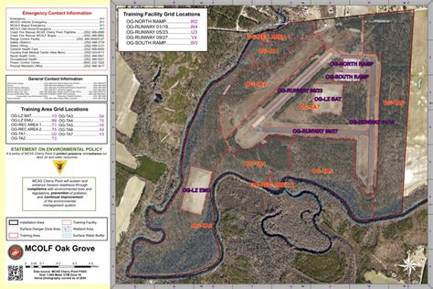 MCOLF Oak Grove Map by MCAS Cherry Point | Avenza Maps