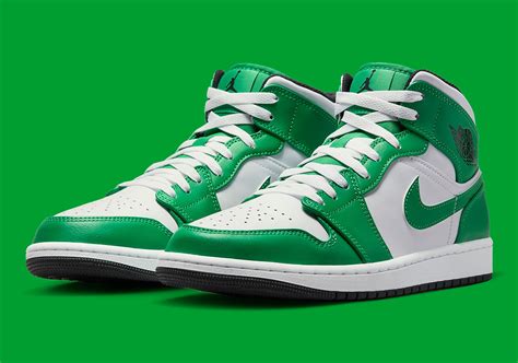 Air Jordan 1 Mid "Lucky Green" DQ8426-301 | SneakerNews.com