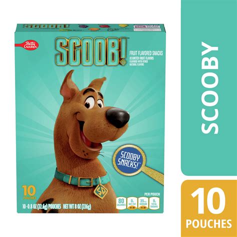 Buy Scooby Doo Fruit Flavored Snacks, Gummy Treat Pouches, 8 oz, 10 ct Online at Lowest Price in ...