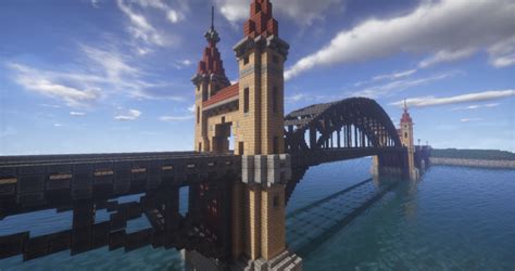 Railway Bridge Minecraft Map