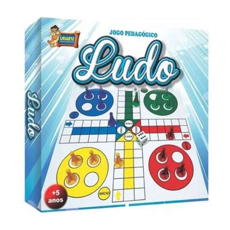 Jogo de Tabuleiro Ludo Clássico - Uriarte - Jogos de Tabuleiro ...