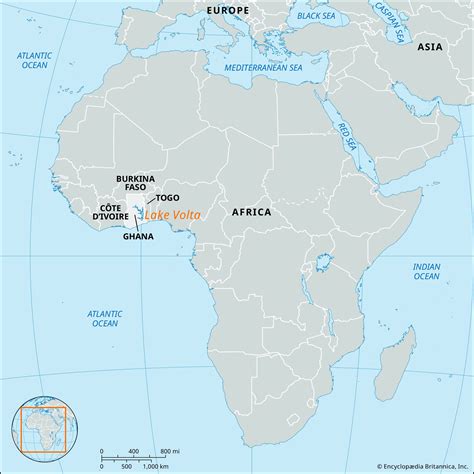 Lake Volta | Africa, Map, History, & Facts | Britannica