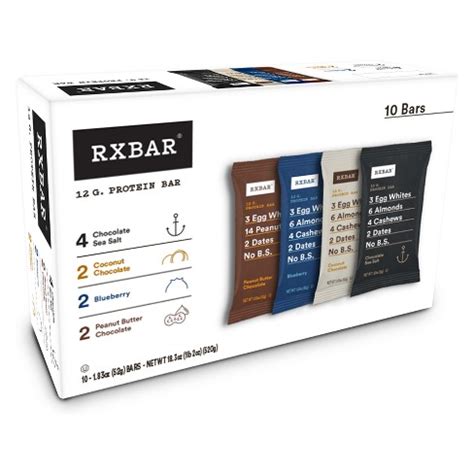 RXBAR Protein Bars Variety Pack - 10ct : Target