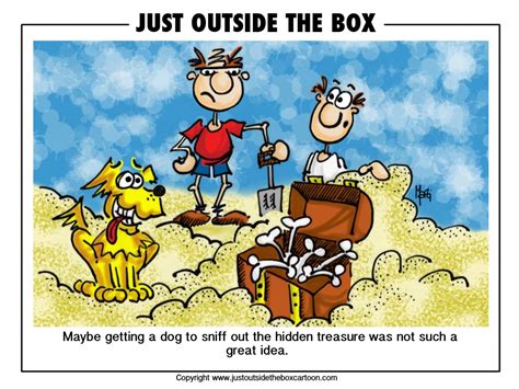 treasure Archives - Just Outside the Box Cartoon