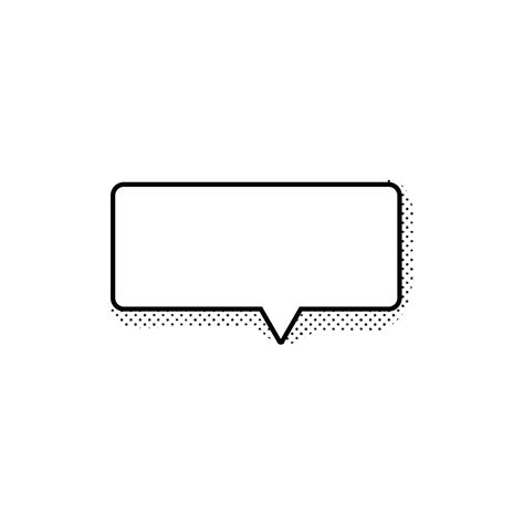 speech bubble frame for comic text isolated white background. Empty ...