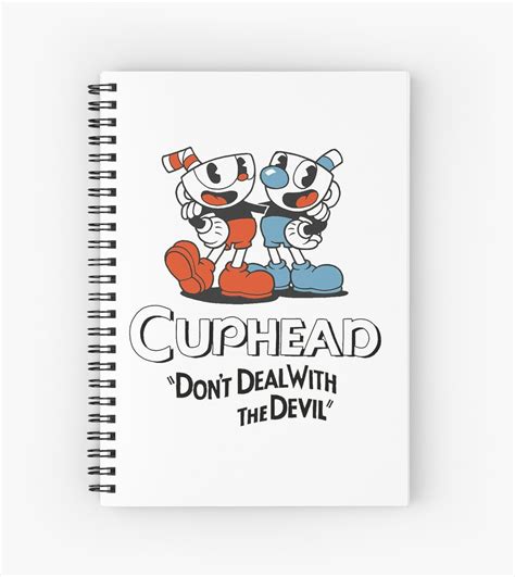 "CUPHEAD MERCHANDISE " Spiral Notebooks by tr4ble | Redbubble