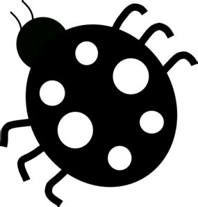 Ladybug Silhouette Clip Art - ClipArt Best