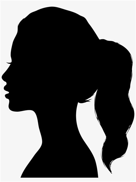 Girl Profile Silhouette Head