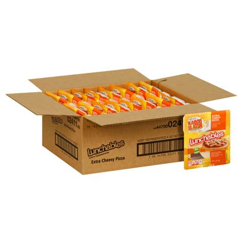 Lunchables, Extra Cheese Pizza, 4.2 oz. (16 Count) - RocketDSD