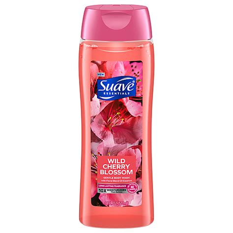 Suave Essentials Body Wash, Gentle, Wild Cherry Blossom 18 fl oz | Bath & Shower | Houchens ...