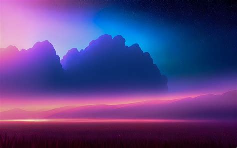 Purple Sky Mountain Nature - Free image on Pixabay