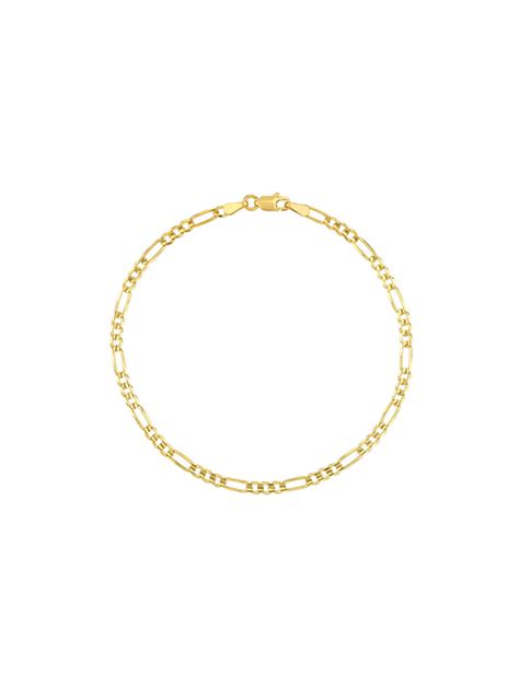 Light Figaro Chain Bracelet | Lillian M. Collection