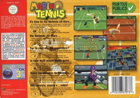 Mario Tennis 64 for Nintendo 64 - Sales, Wiki, Release Dates, Review, Cheats, Walkthrough