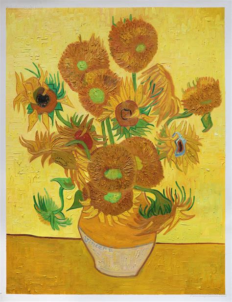 Sunflowers By Van Gogh