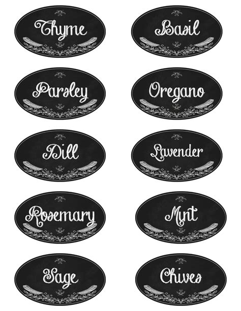 Garden Herb Labels | Fasci Garden