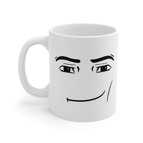 Roblox Man Face Mug 11oz - Etsy