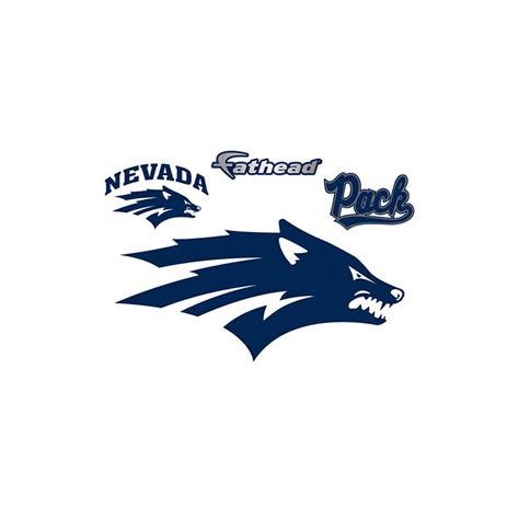 Small Nevada Wolf Pack Teammate Decal | Shop Fathead® for Nevada Wolf Pack Graphics