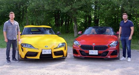 Toyota Supra Vs. BMW Z4 M40i Comparison Tries To Settle The Discussion ...