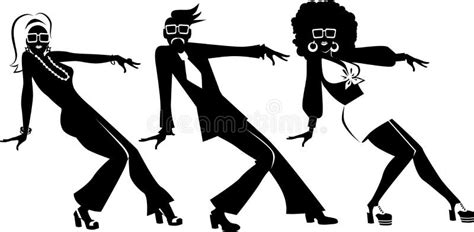 Disco dance clip-art stock vector. Illustration of funky - 69938655