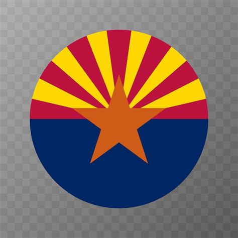 Arizona state flag. Vector illustration. 11889775 Vector Art at Vecteezy