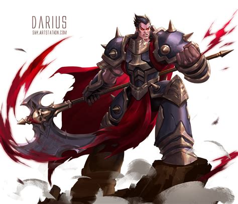 Darius League Of Legends Fan Art