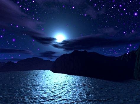 Ocean Night Sky Wallpapers - Top Free Ocean Night Sky Backgrounds ...