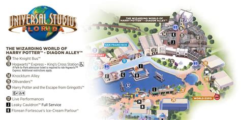 Universal Studios Florida Park Map | Printable Maps