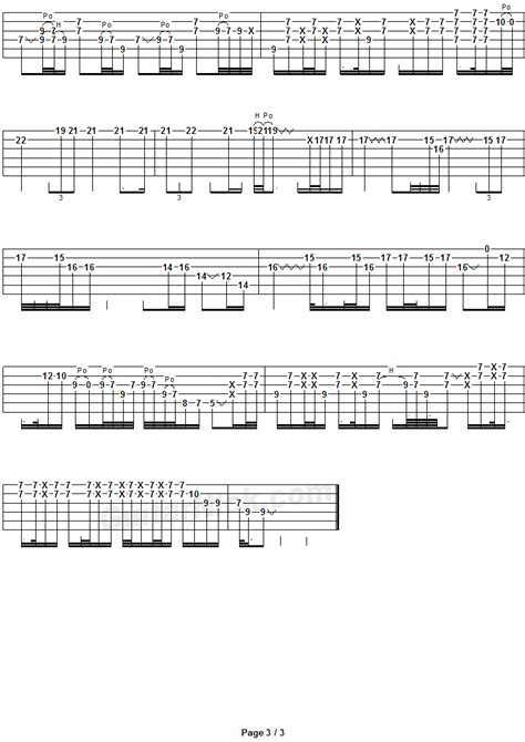 COMFORTABLY NUMB Guitar Tab: GuitarNick.com