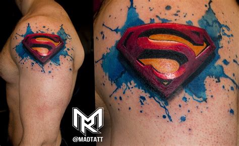 Superman Logo | Superman tattoos, Superman logo, Tattoos for guys