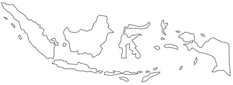 Indonesia Map Clipart