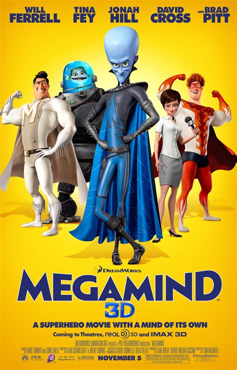 Megamind (2010) Megamente (2010) [E-AC3 5.1 + SRT] [Netflix-Rip] [Audio Latino y Castellano]