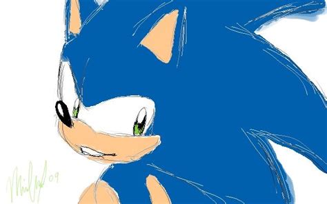 Sonic smile by SonicArtist-Mg on DeviantArt