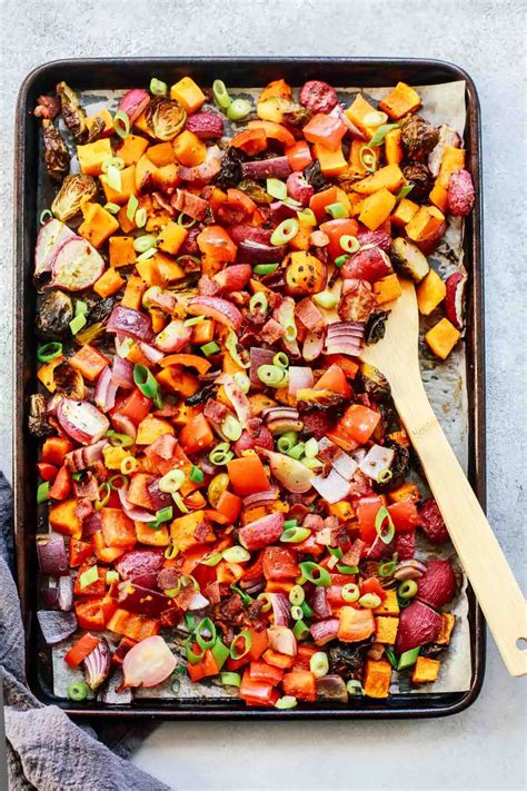 Easy Roasted Vegetables Recipe | Recipe | Vegetable recipes, Roasted ...