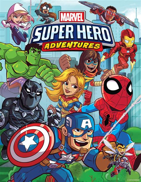 Marvel Super Hero Adventures Season 2 Premieres October 22 | Marvel cartoons, Marvel kids ...