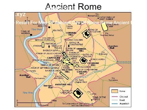 City Of Rome Map Ancient | Mapa de roma, Roma antigua, Roma