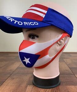 Face Mask Puerto Rico Flag Design, Sealed Package, 3-Masks with Filter- | eBay